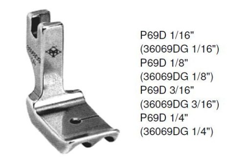 Kétoldalas kédertalp 1/4", 6,4mm